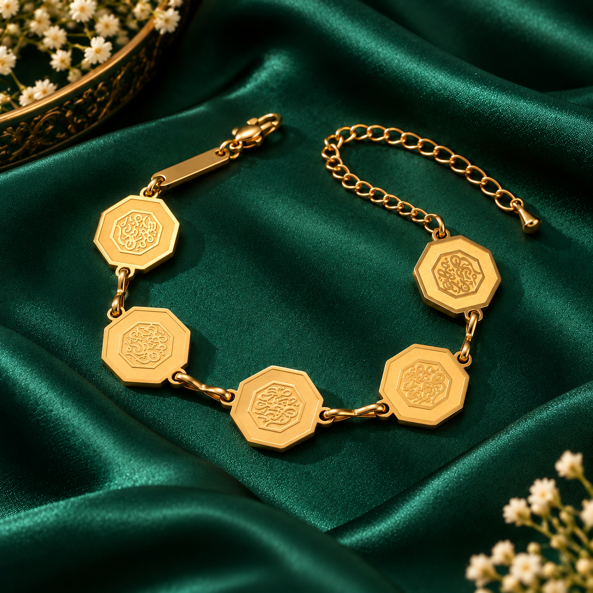 Octagon Patience Bracelet