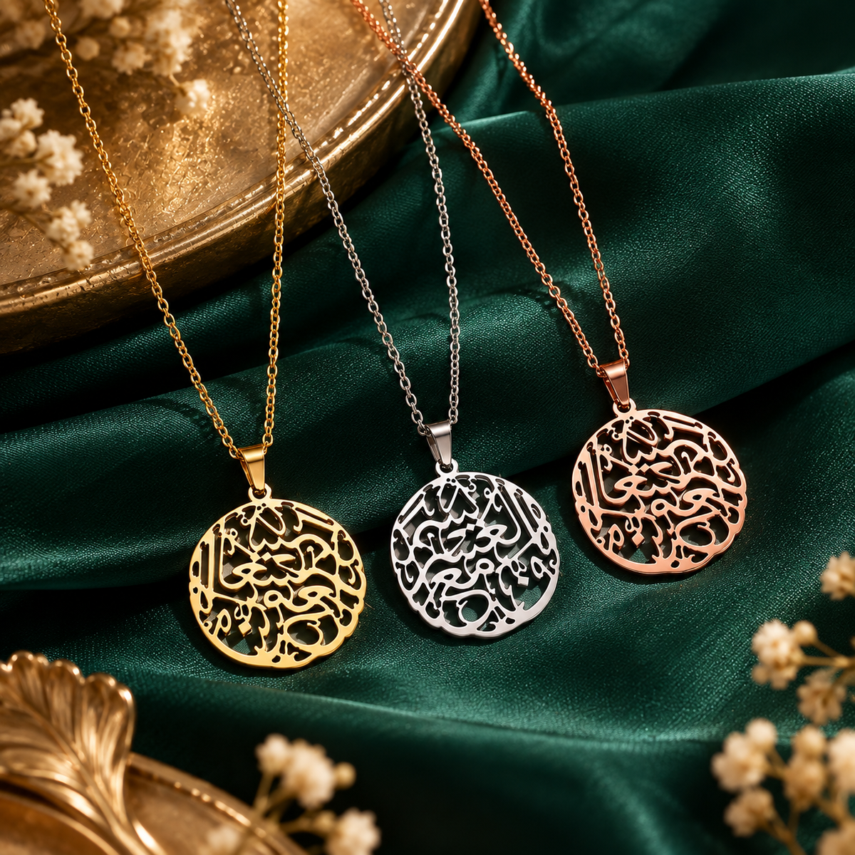 Verily With Every Hardship Comes Ease Necklace