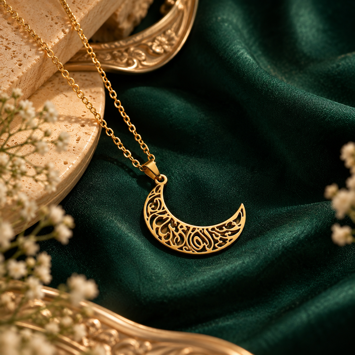 Indeed Allah is with the Patient Necklace