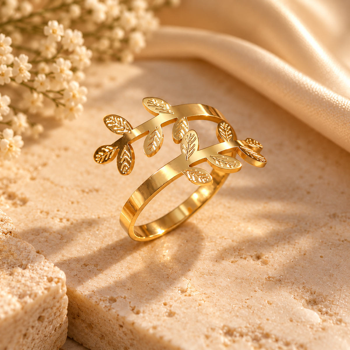 Entangled Vine Ring