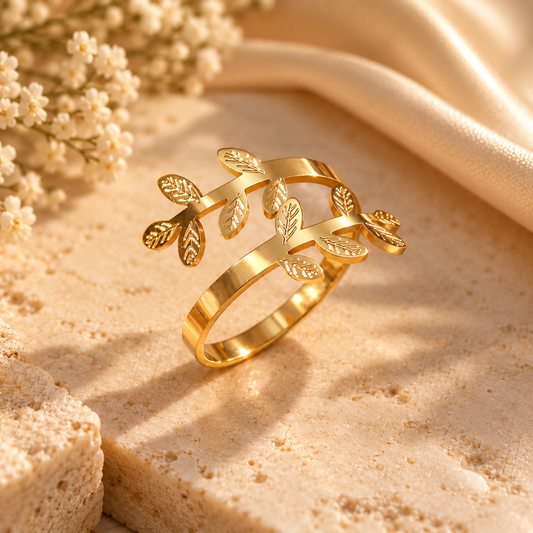 Entangled Vine Ring