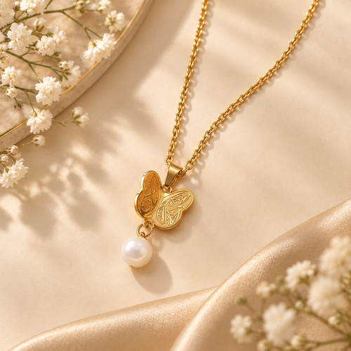 Sabr Butterfly Necklace