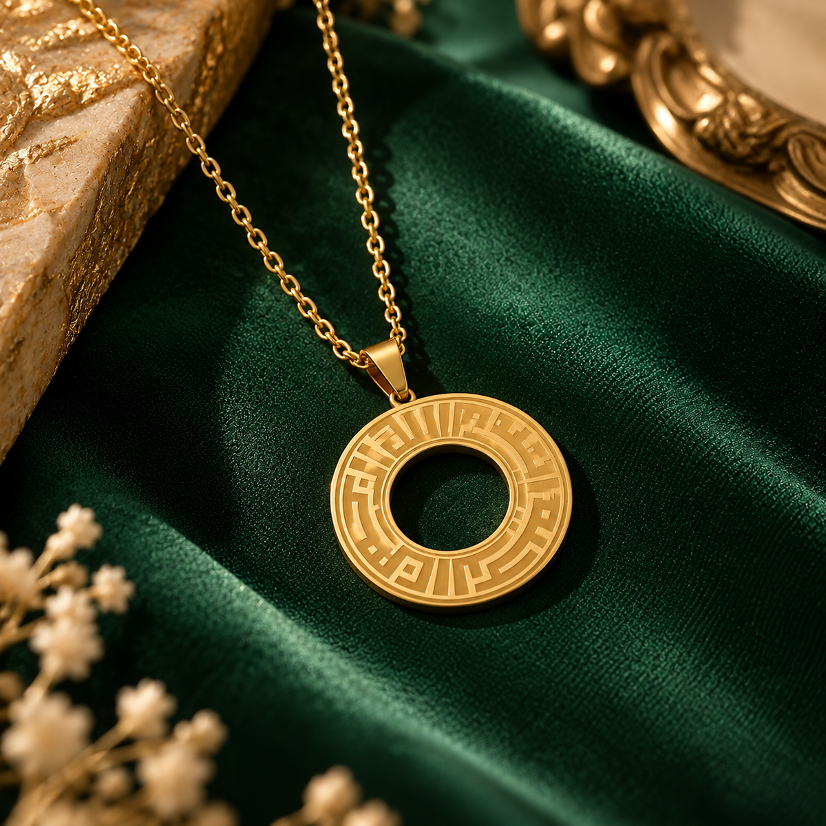 Bismillah Void Necklace
