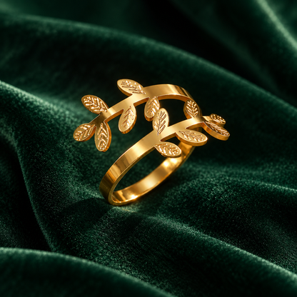 Entangled Vine Ring