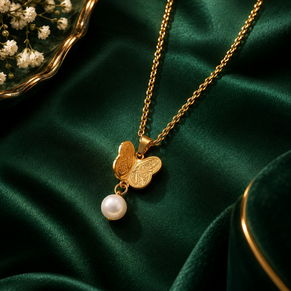 Sabr Butterfly Necklace