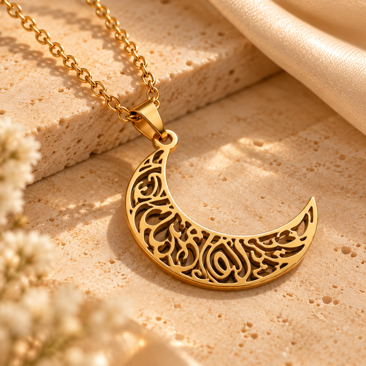 Indeed Allah is with the Patient Necklace