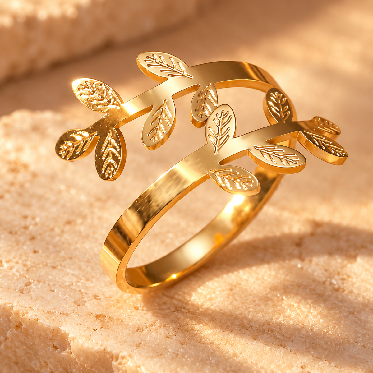 Entangled Vine Ring