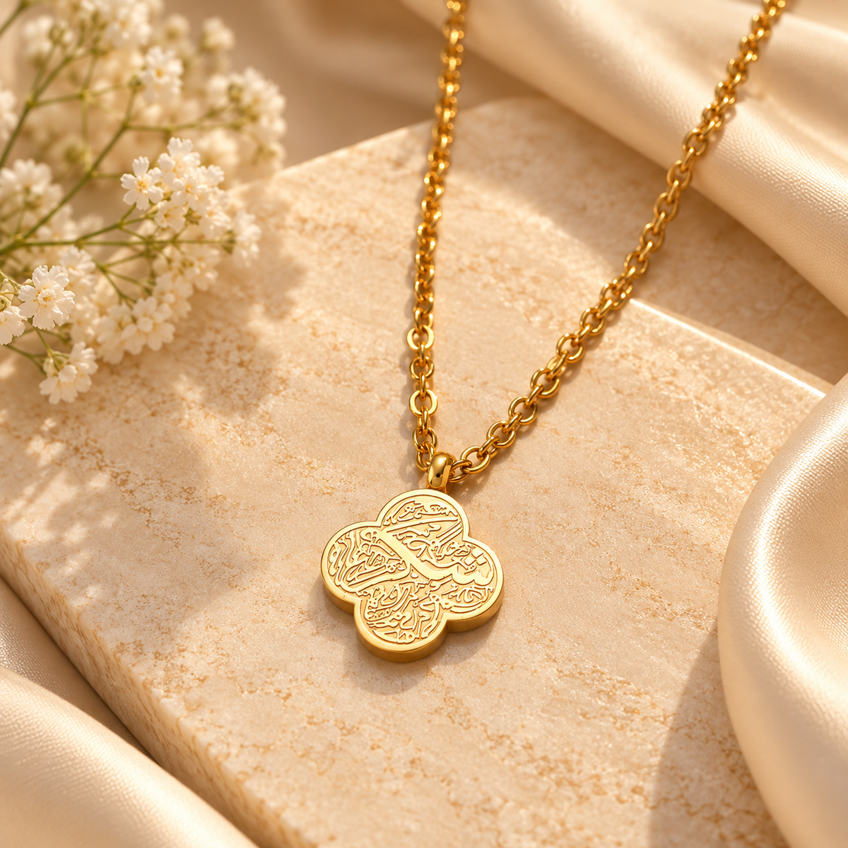 Shukr Clover Necklace