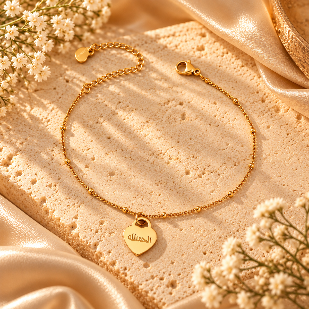 Alhamdulilah Heart Bracelet