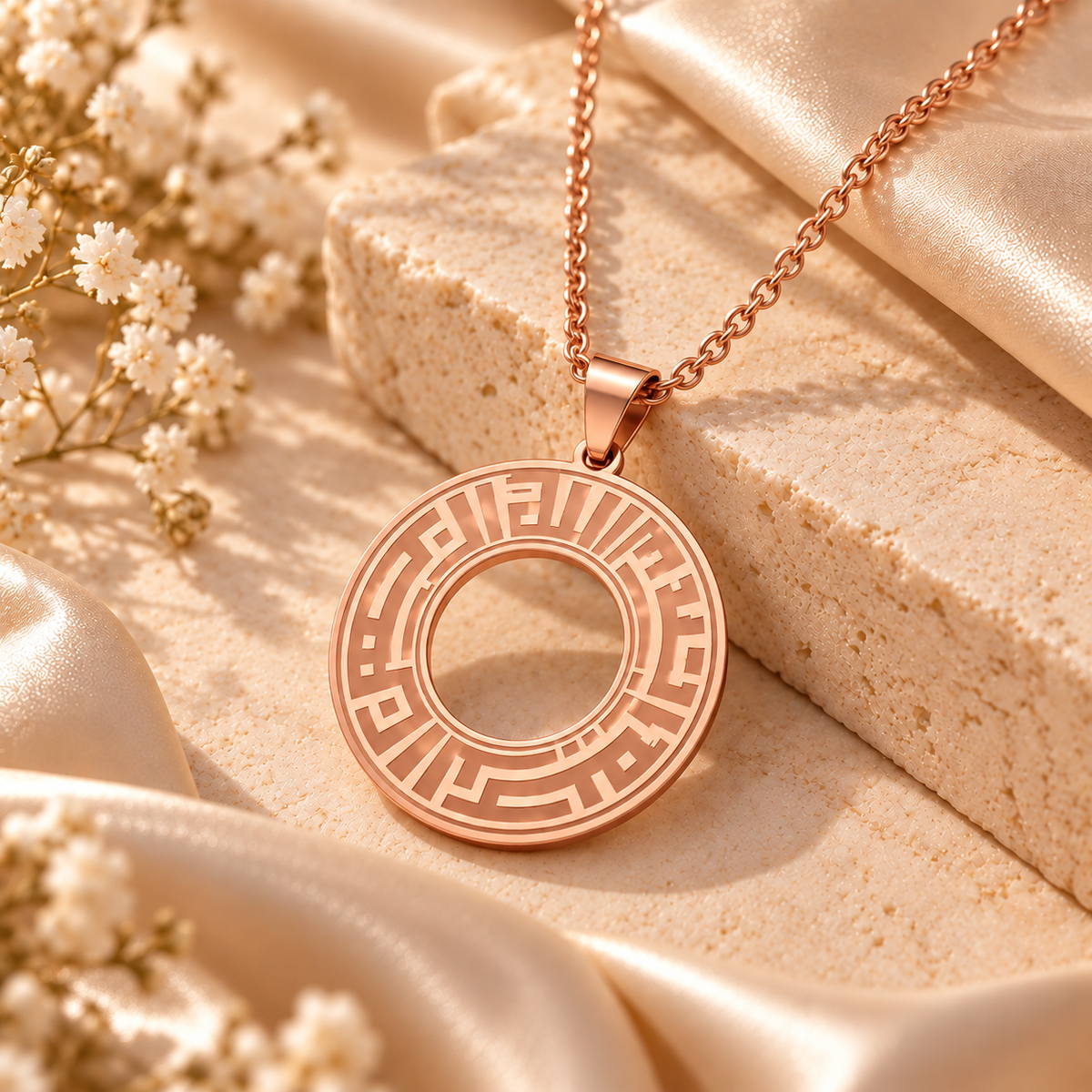 Bismillah Void Necklace