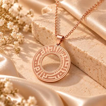 Bismillah Void Necklace
