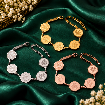 Octagon Patience Bracelet
