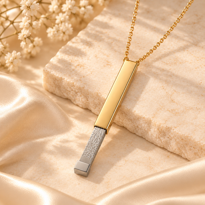Ayatul Kursi Sliding Bar Necklace