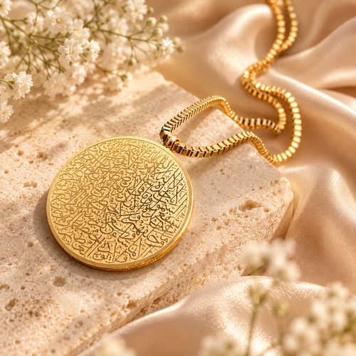 Ayatul Kursi Medallion Necklace