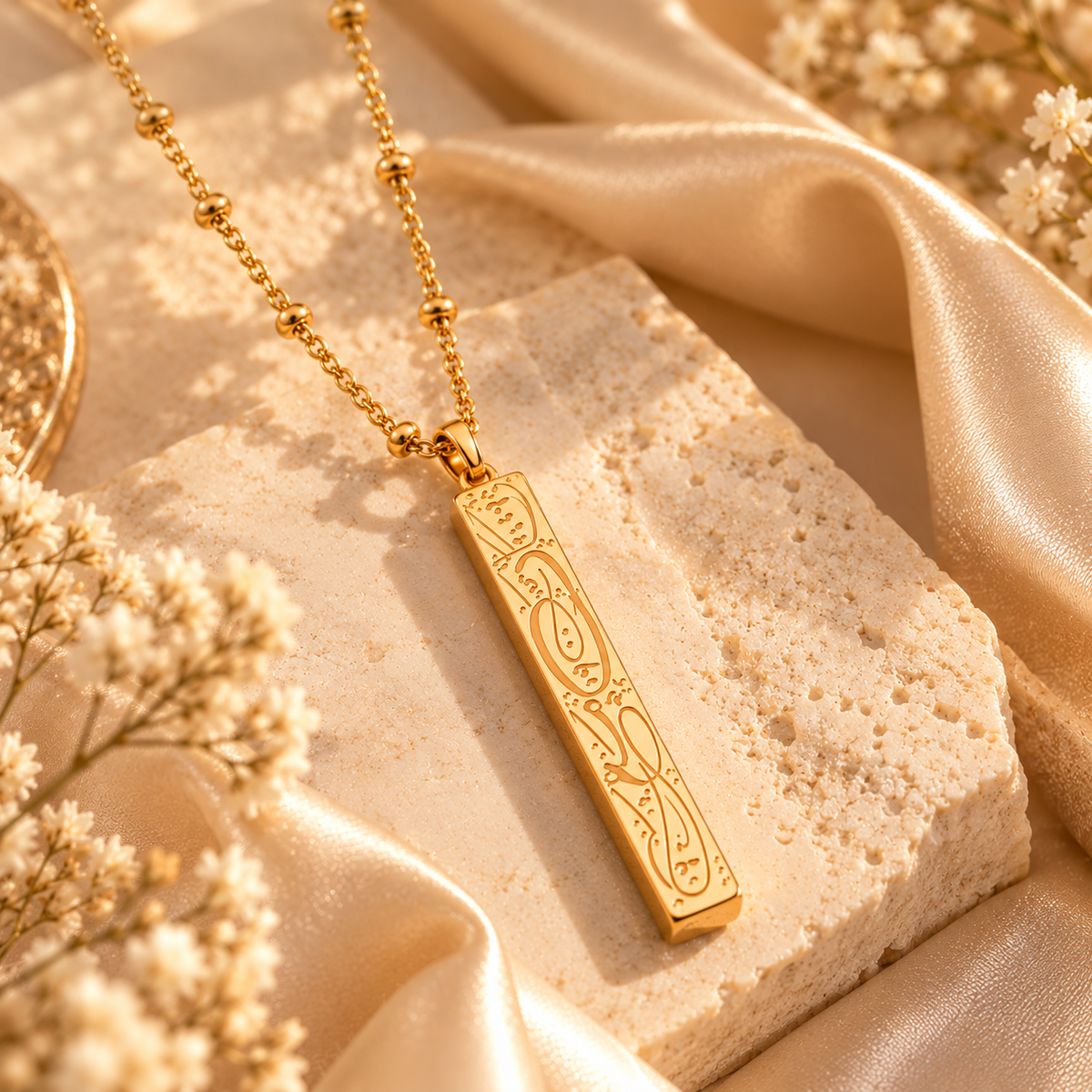 Noor Bar Necklace