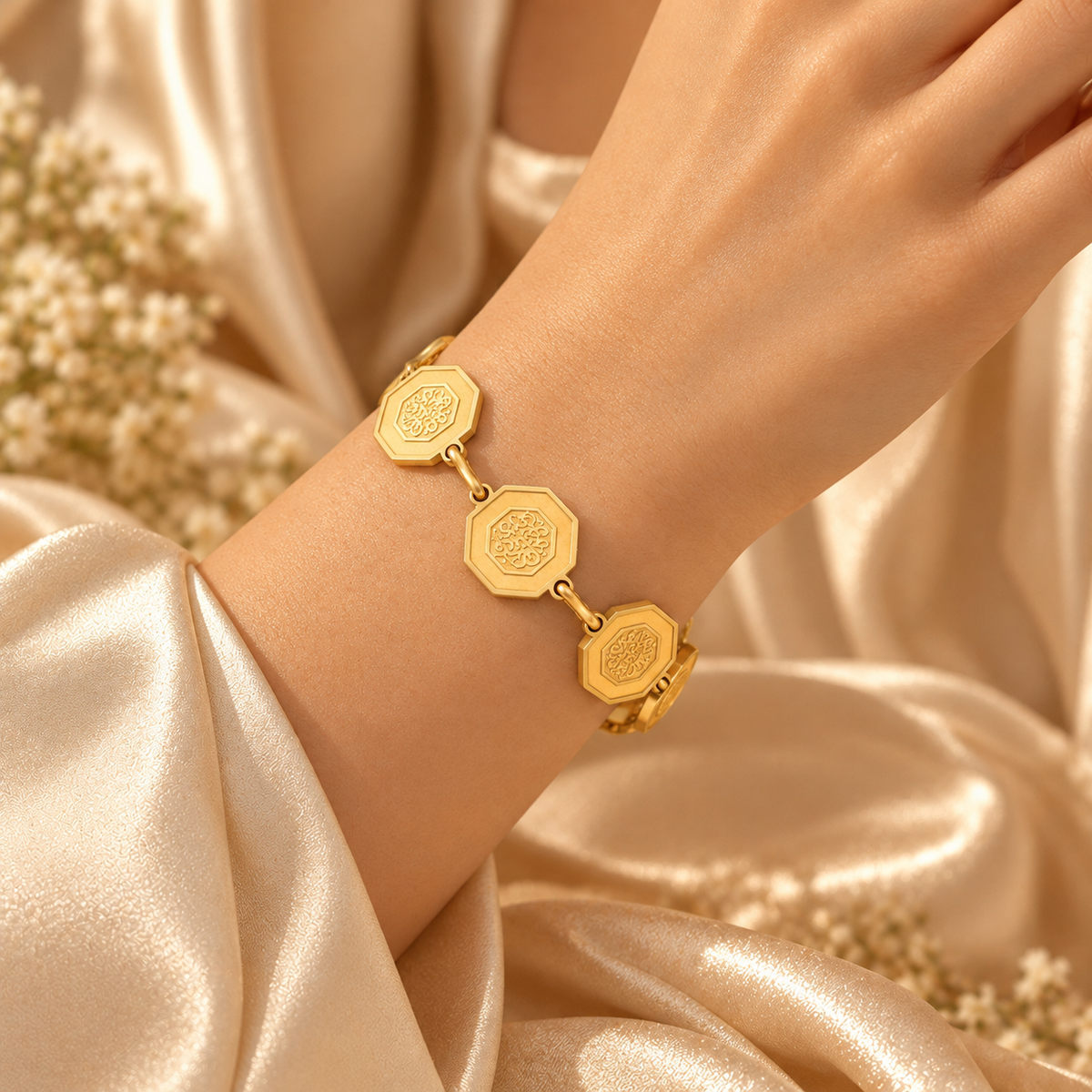 Octagon Patience Bracelet