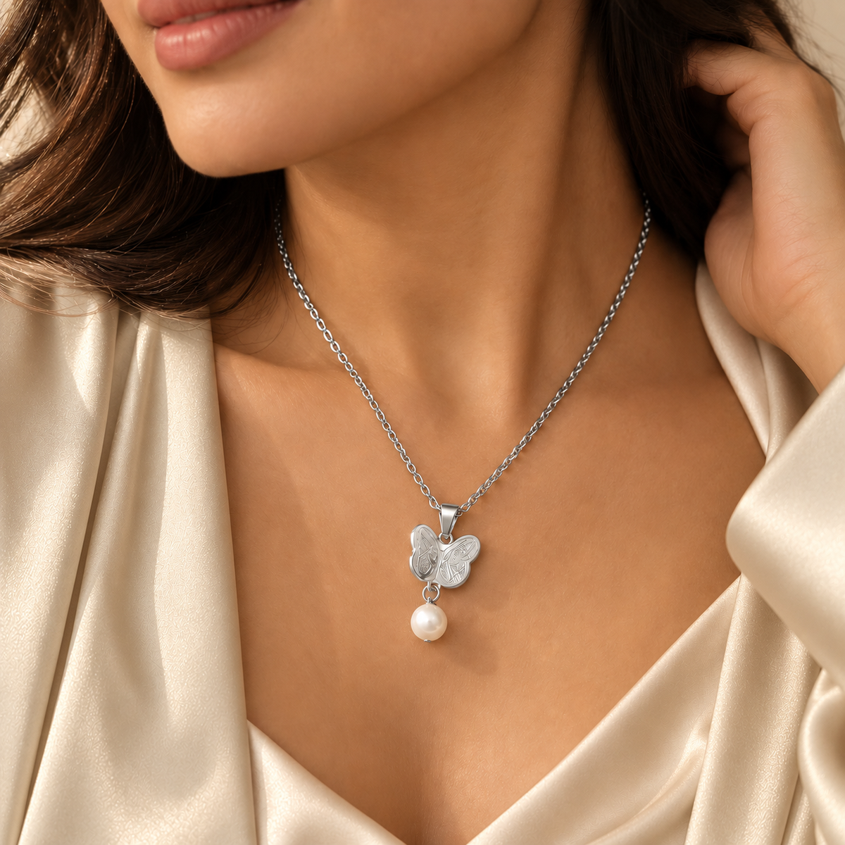 Sabr Butterfly Necklace