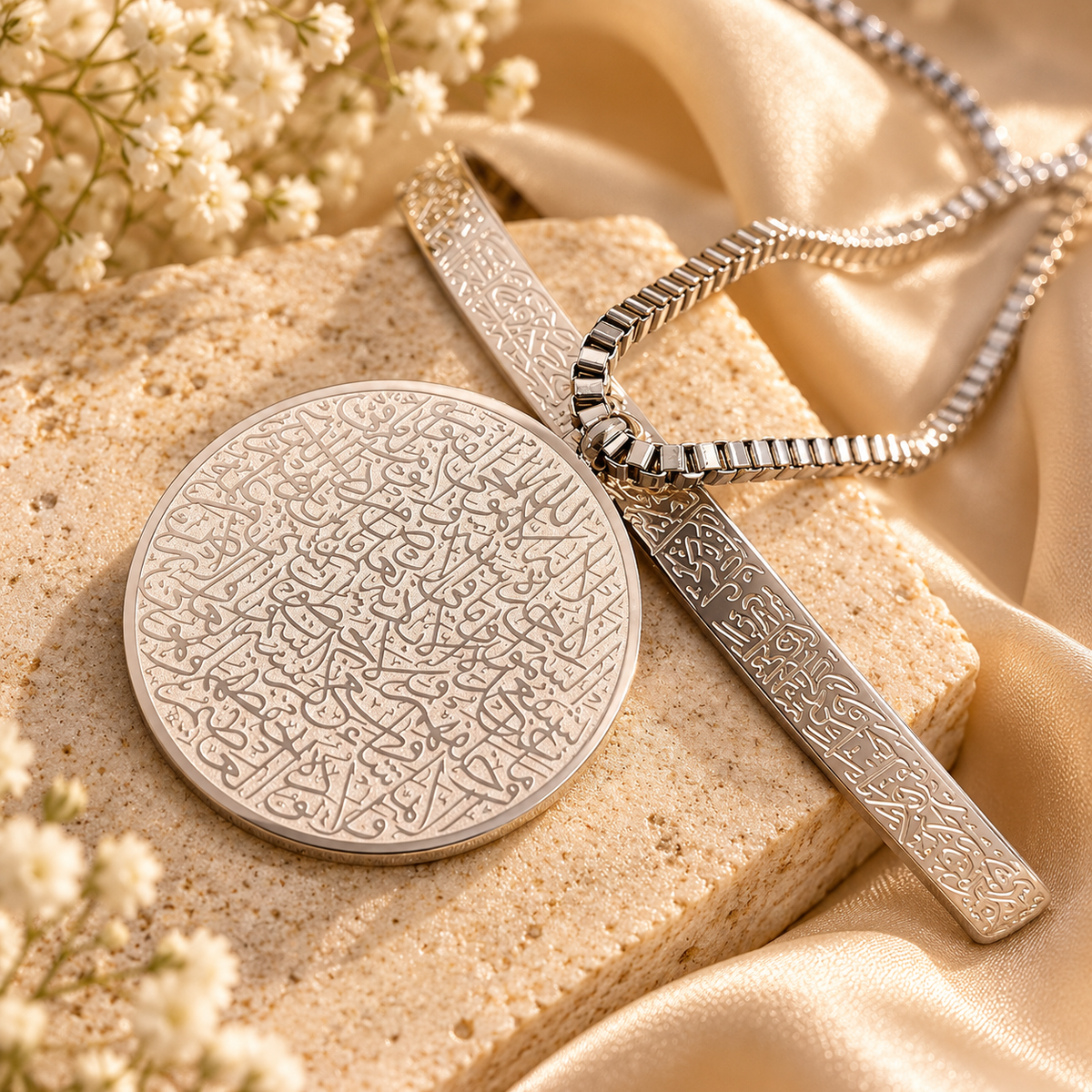 Ayatul Kursi Medallion Necklace