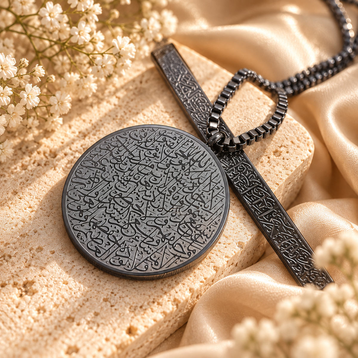 Ayatul Kursi Medallion Necklace