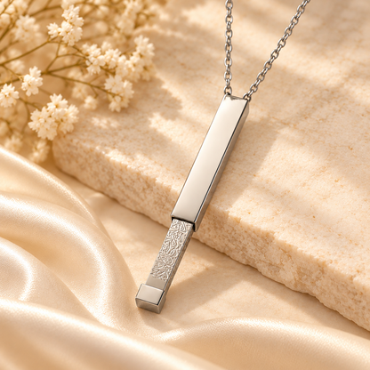 Ayatul Kursi Sliding Bar Necklace