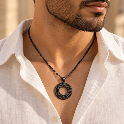 Bismillah Void Necklace