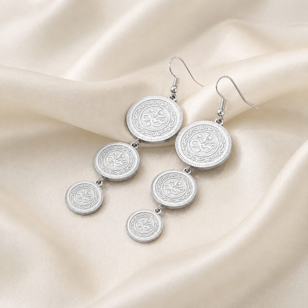 Patience Coin Earings