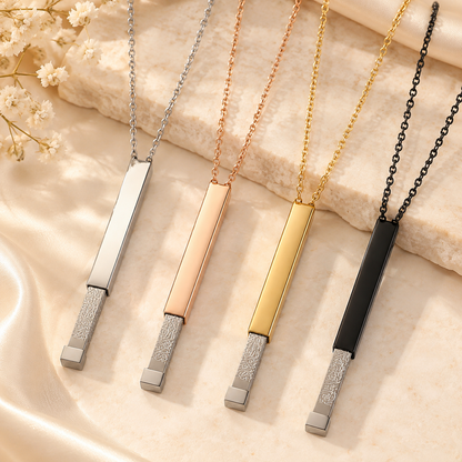 Ayatul Kursi Sliding Bar Necklace