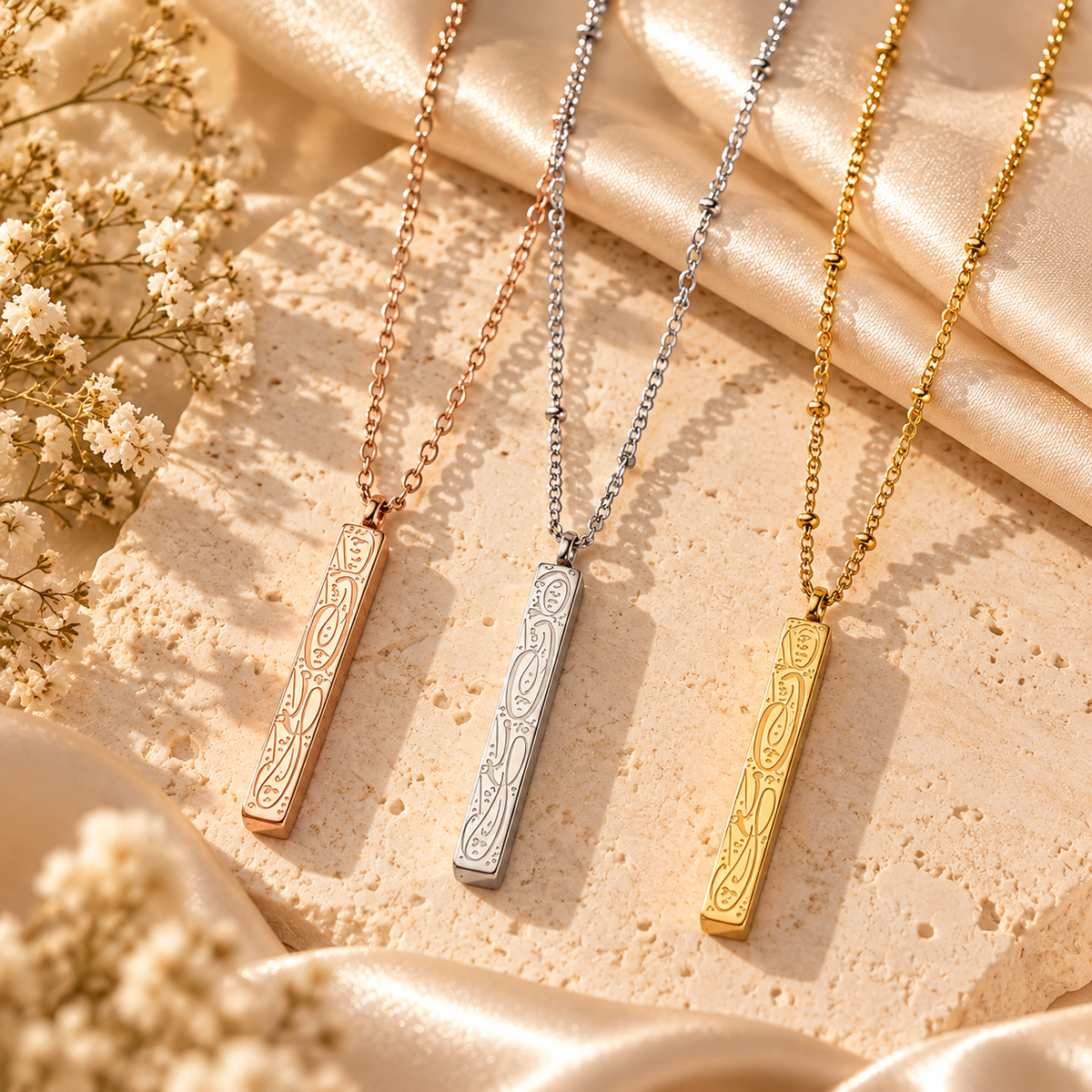Noor Bar Necklace