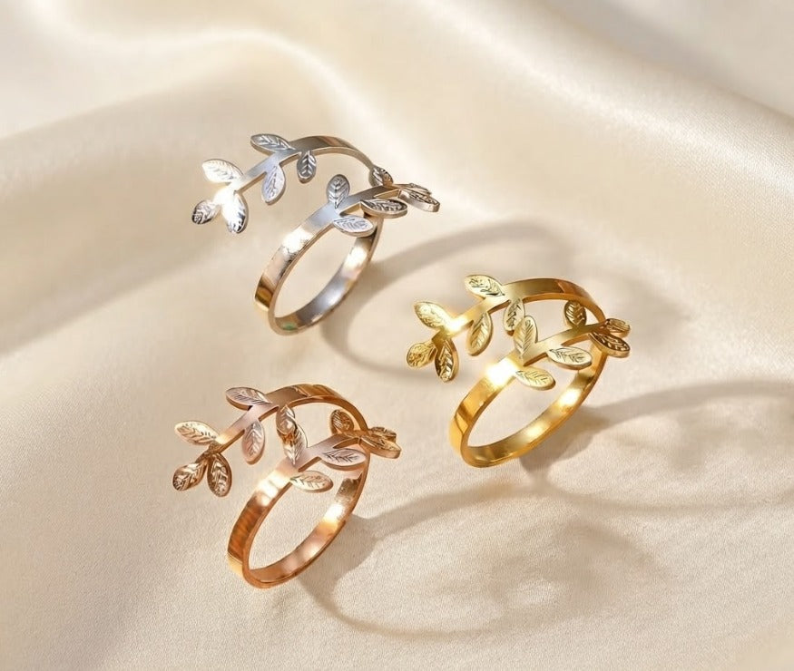 Entangled Vine Ring